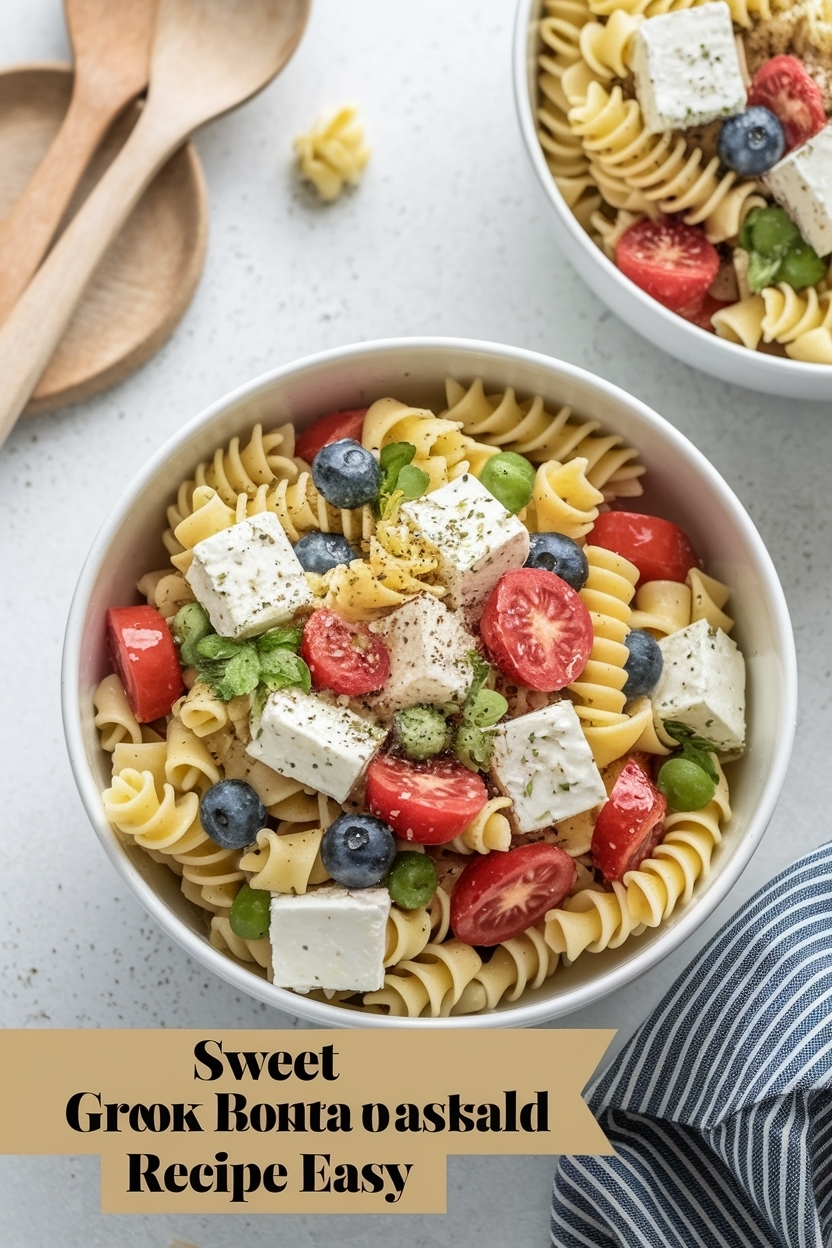 greek pasta salad recipe easy