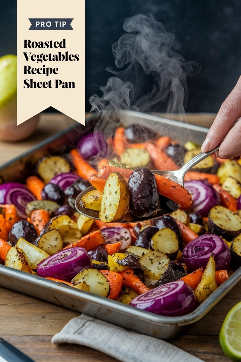 roasted vegetables recipe sheet pan