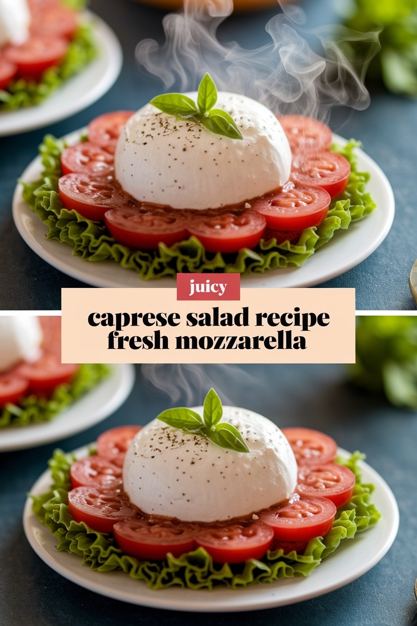 caprese salad recipe fresh mozzarella