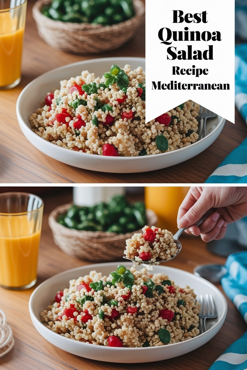 quinoa salad recipe mediterranean