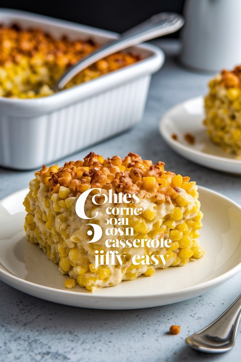 corn casserole recipe jiffy easy