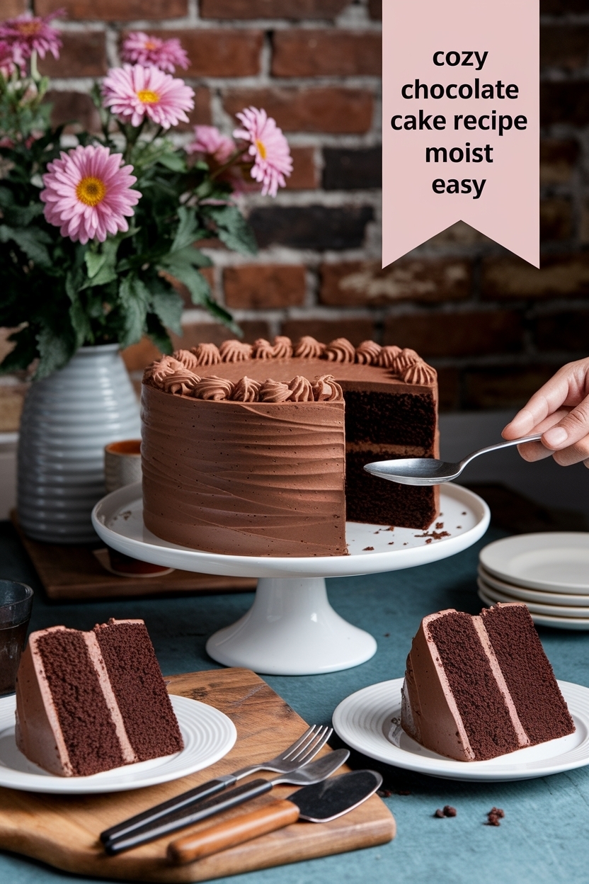 chocolate cake recipe moist easy