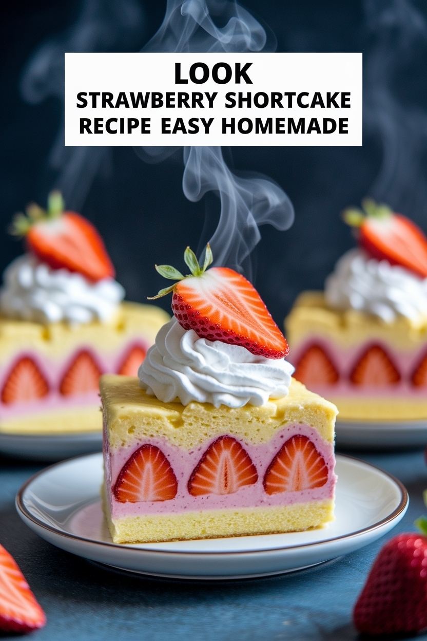 strawberry shortcake recipe easy homemade