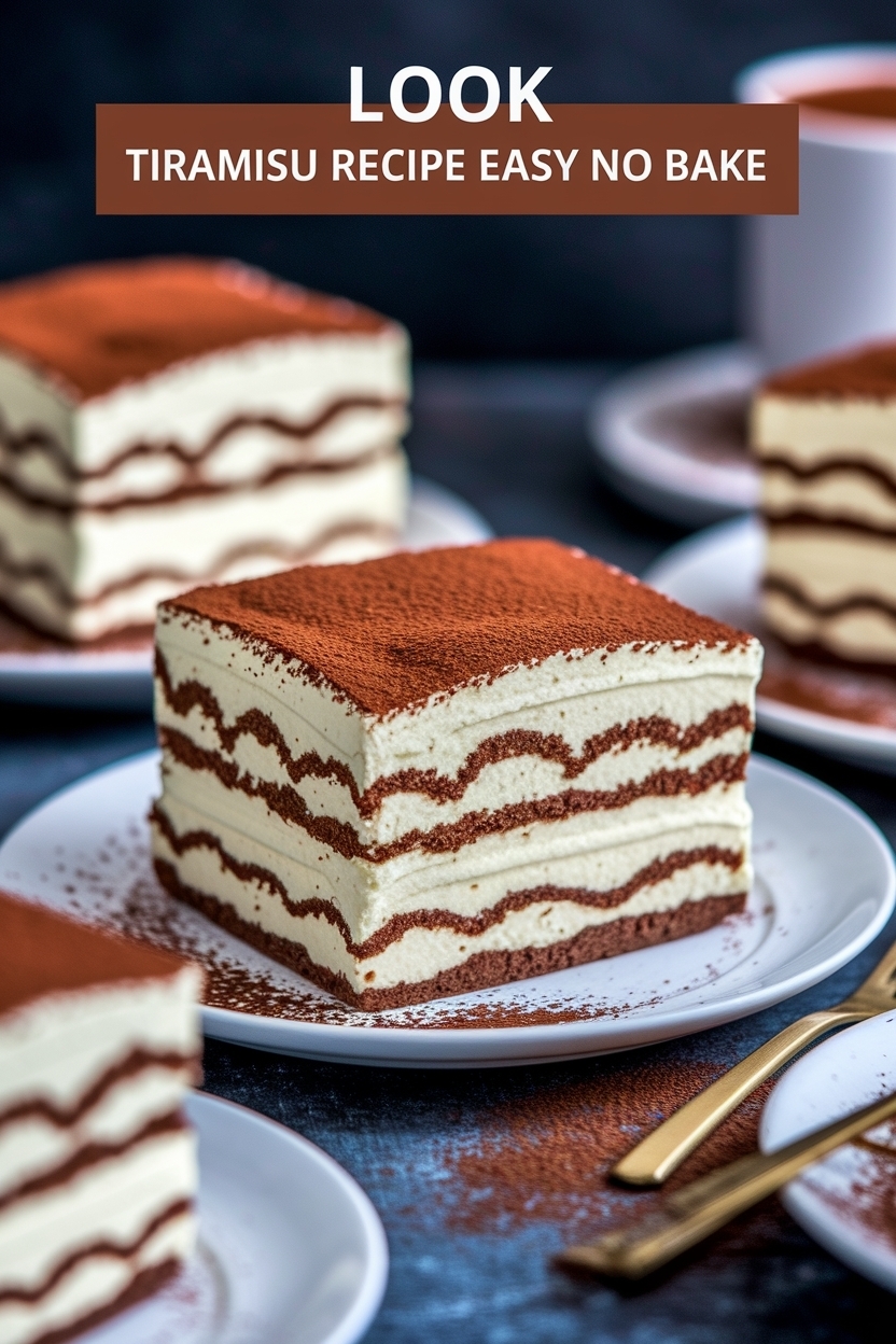 tiramisu recipe easy no bake