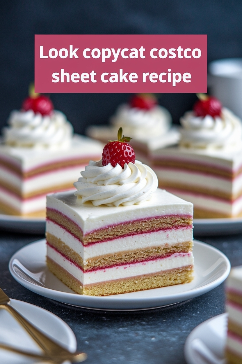 copycat costco sheet cake recipe