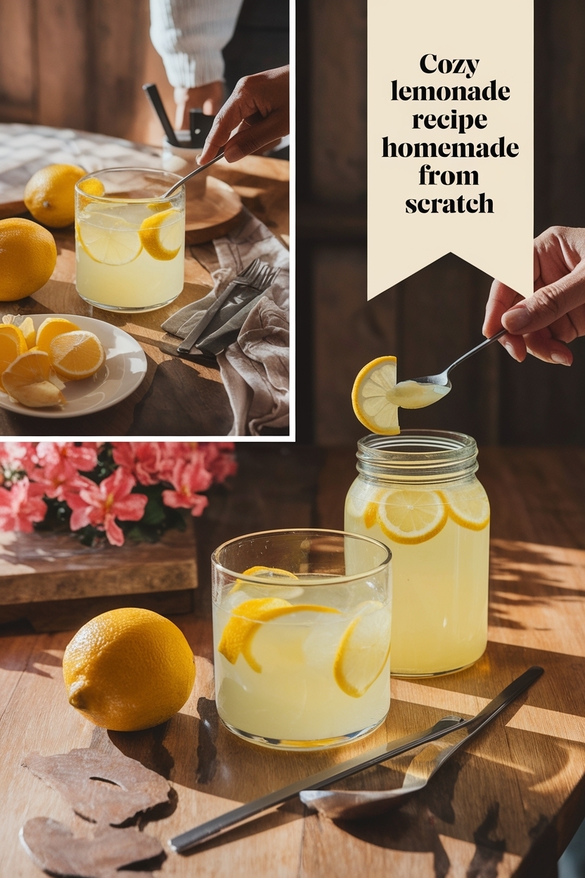 lemonade recipe homemade from scratch