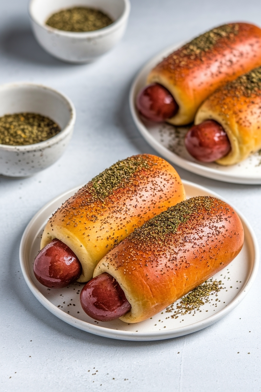 pigs in a blanket recipe everything bagel seasoning