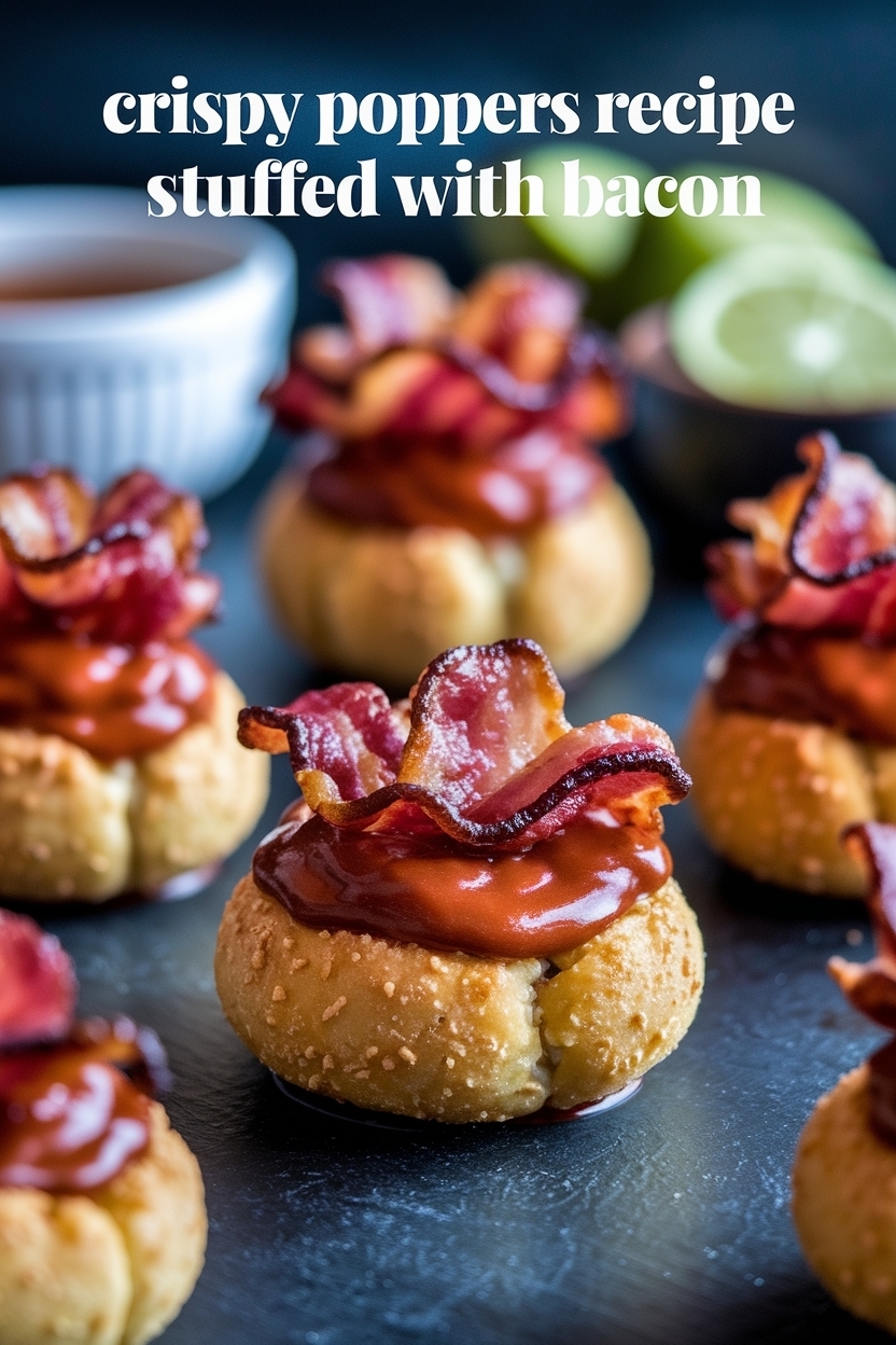 poppers recipe stuffed with bacon