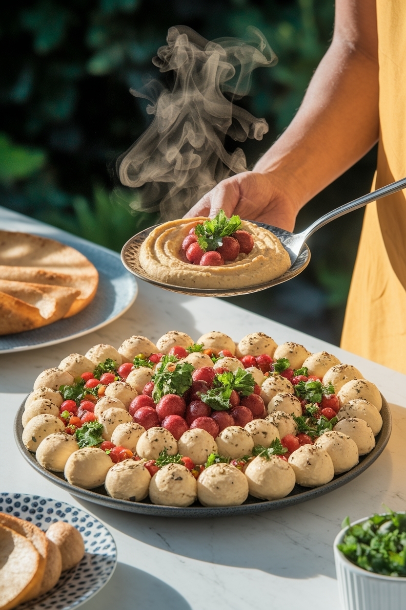 loaded hummus platter recipe mediterranean