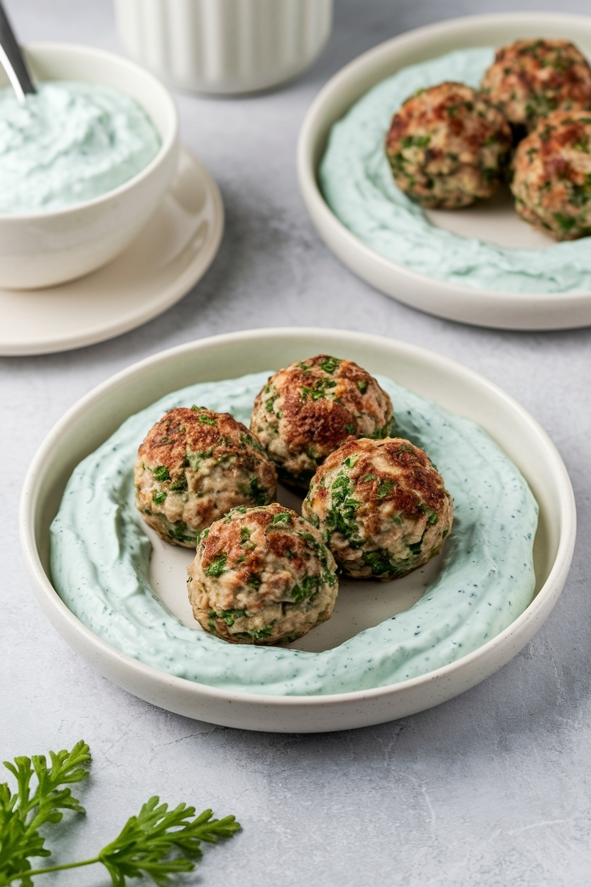 greek meatballs recipe tzatziki sauce