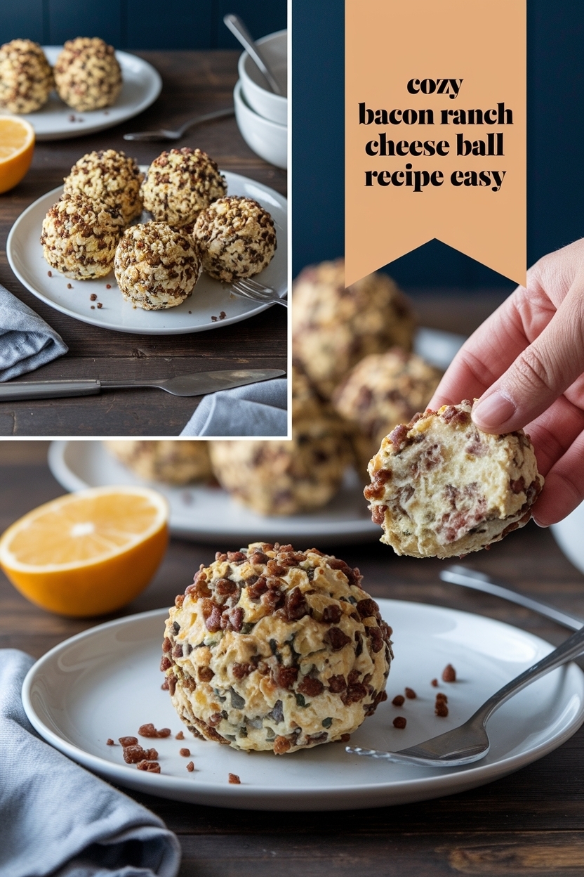 bacon ranch cheese ball recipe easy