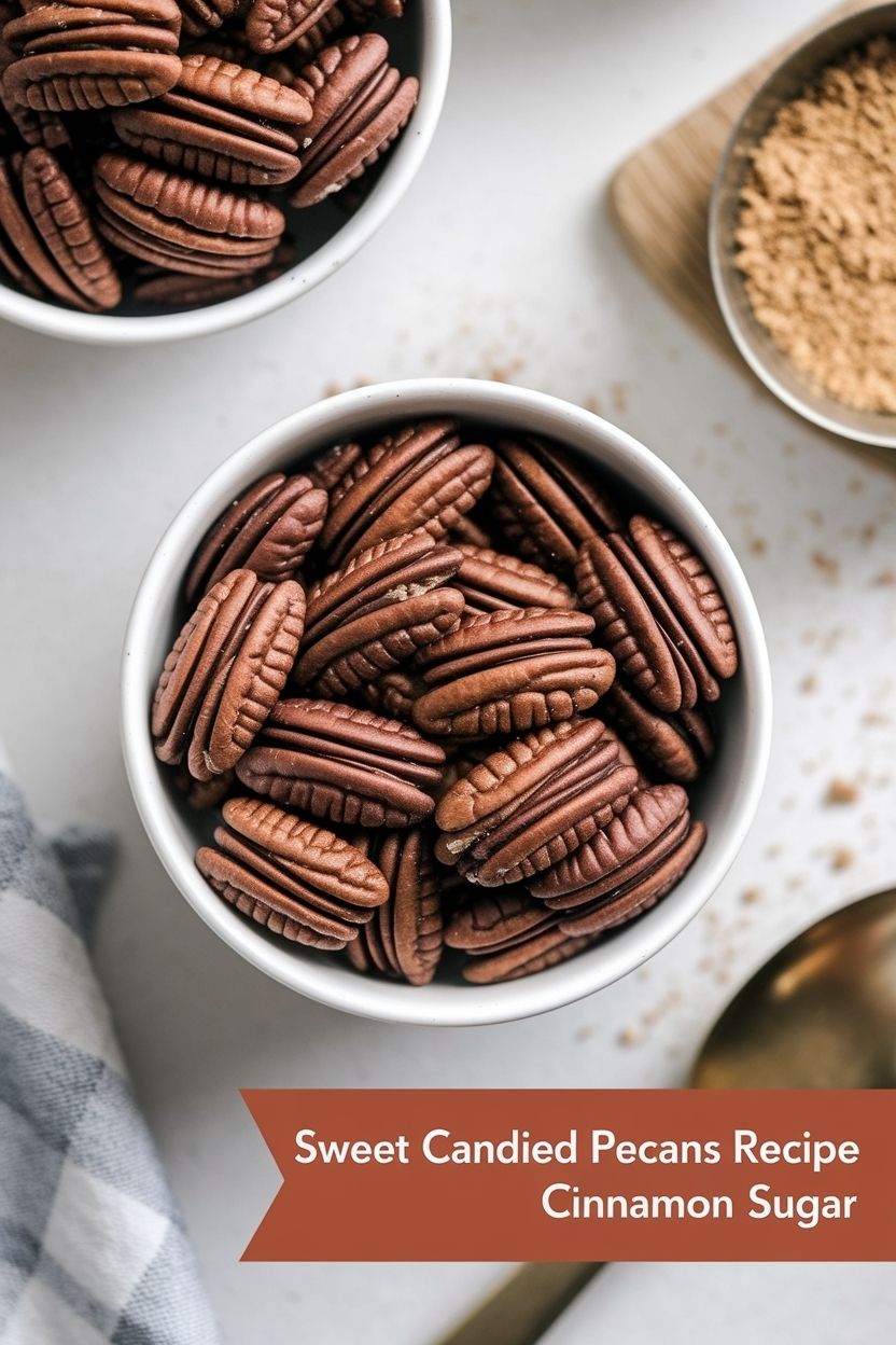 candied pecans recipe cinnamon sugar