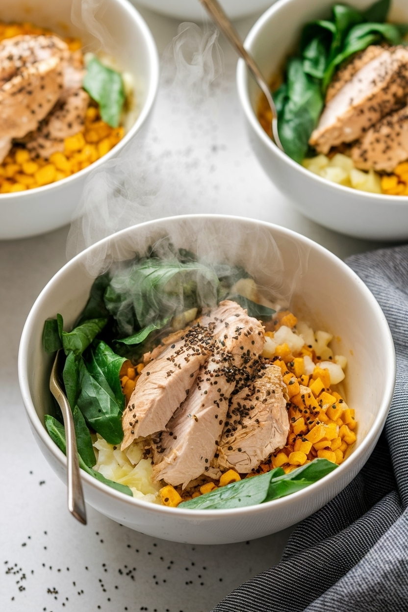 meal prep chicken bowls recipe high protein