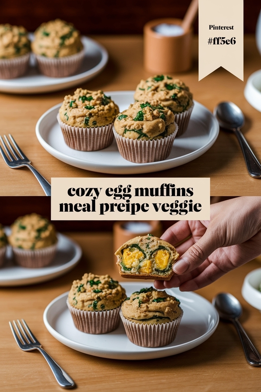 egg muffins meal prep recipe veggie
