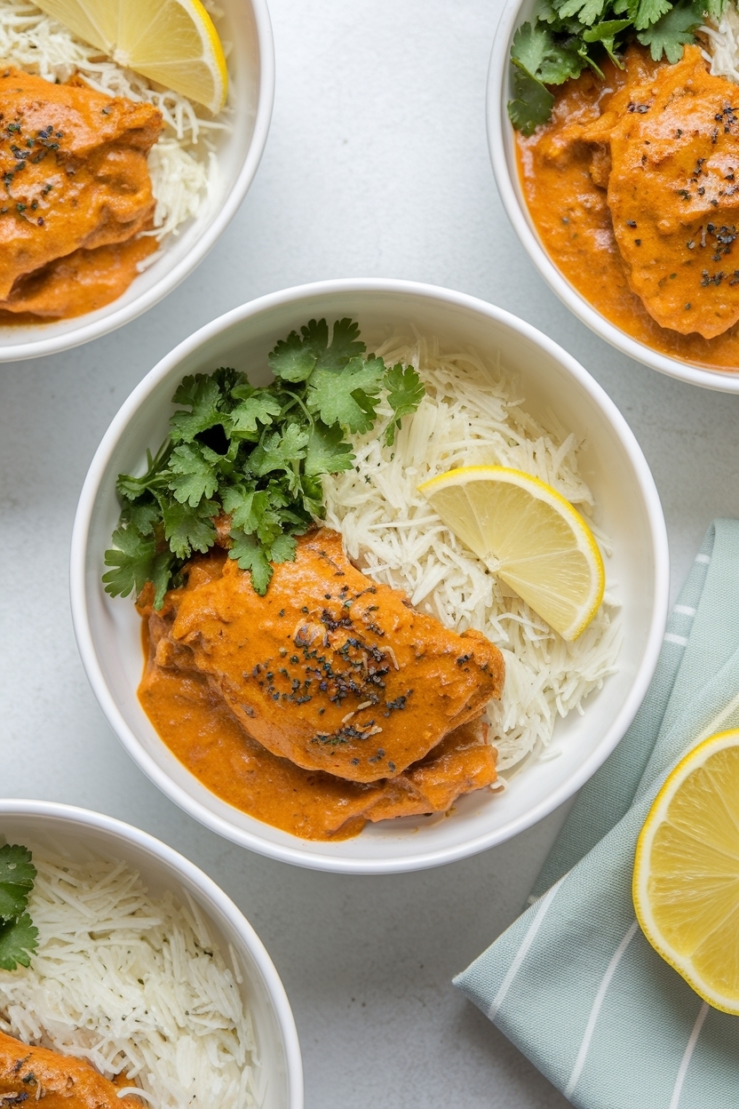 chicken tikka masala meal prep recipe