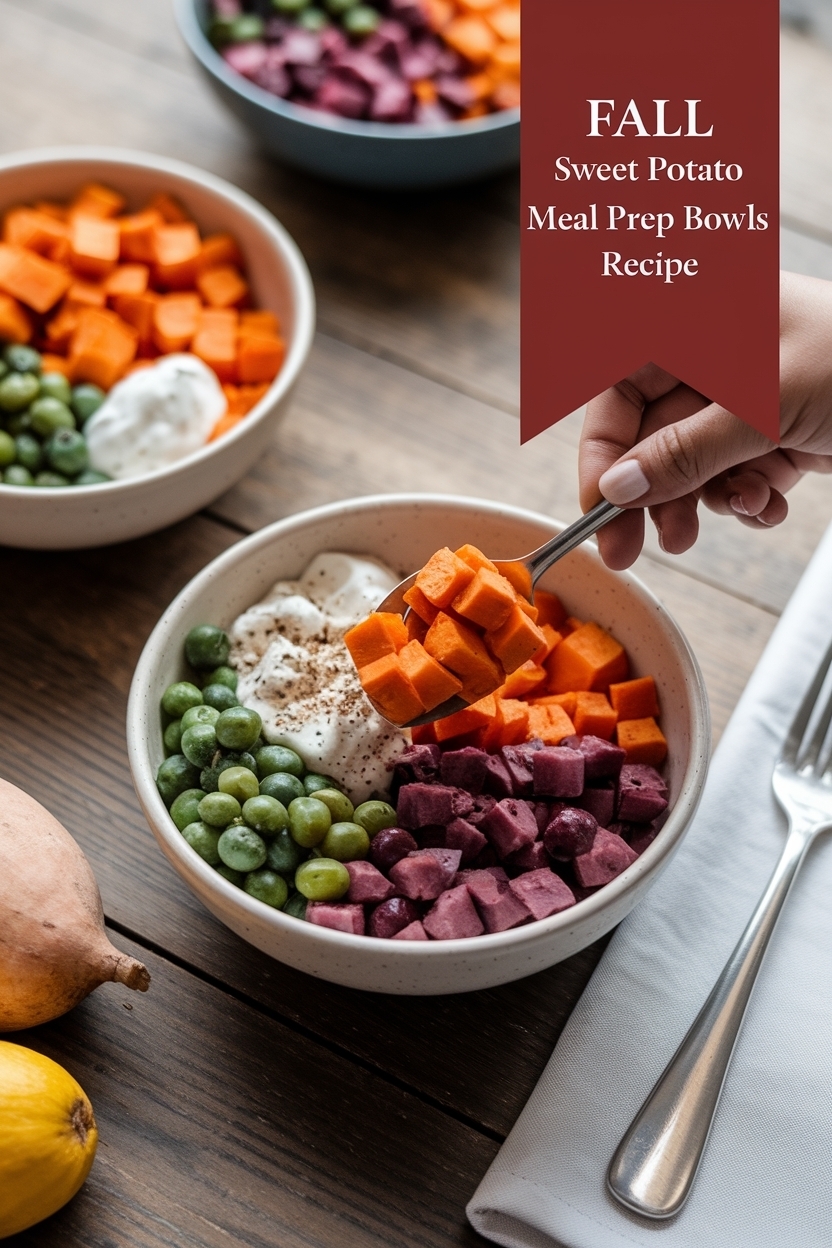 sweet potato meal prep bowls recipe
