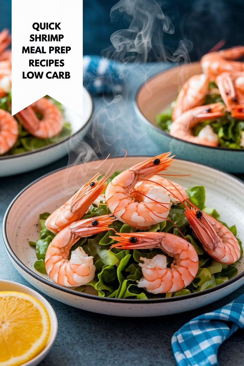 shrimp meal prep recipes low carb