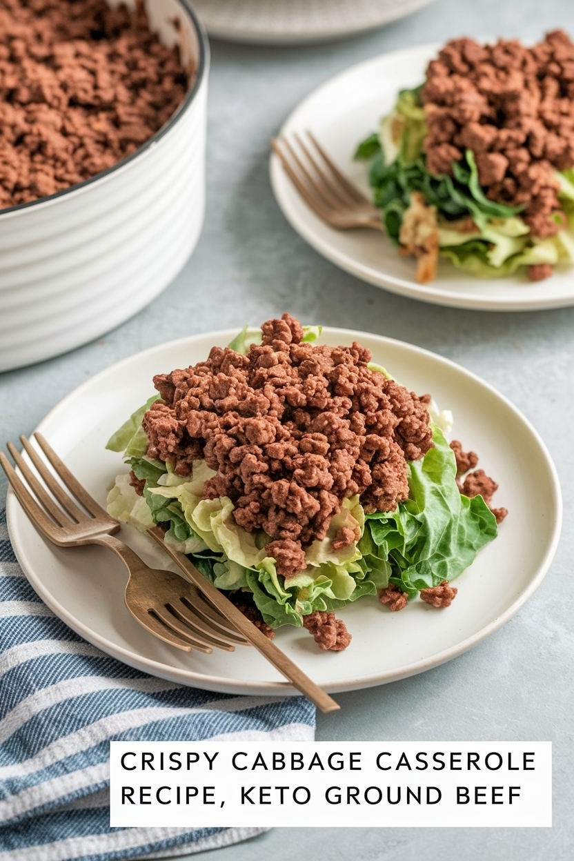 cabbage casserole recipe keto ground beef