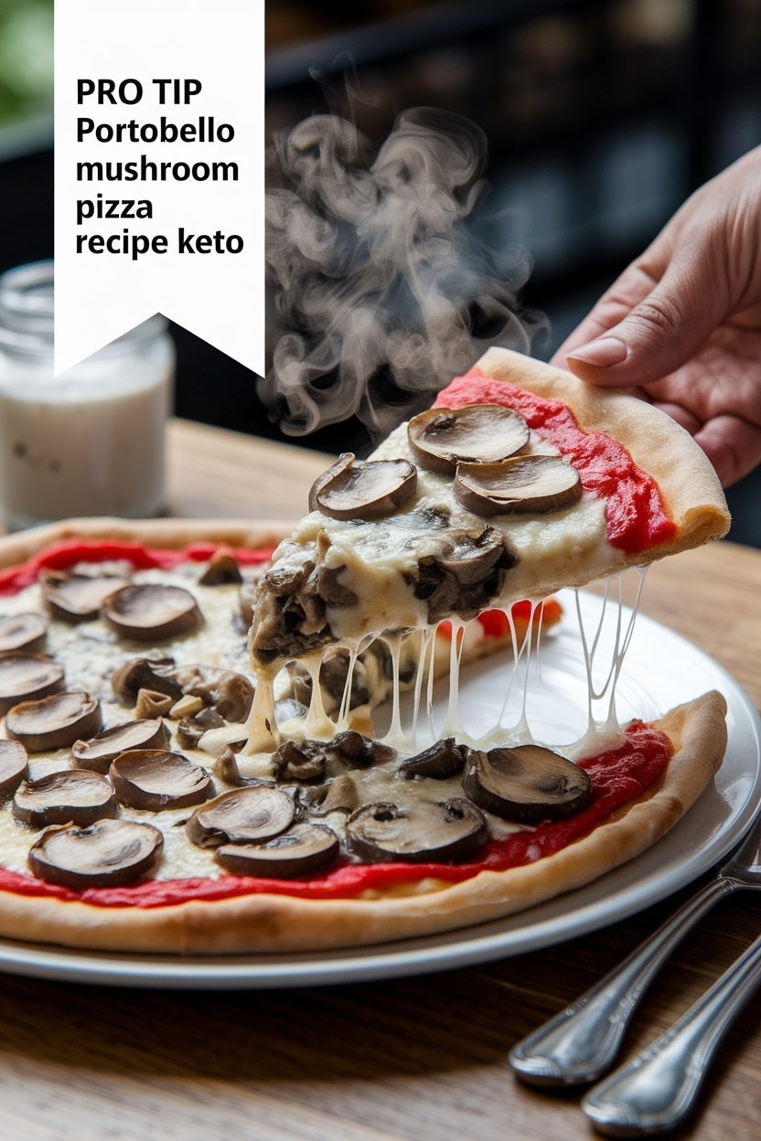portobello mushroom pizza recipe keto