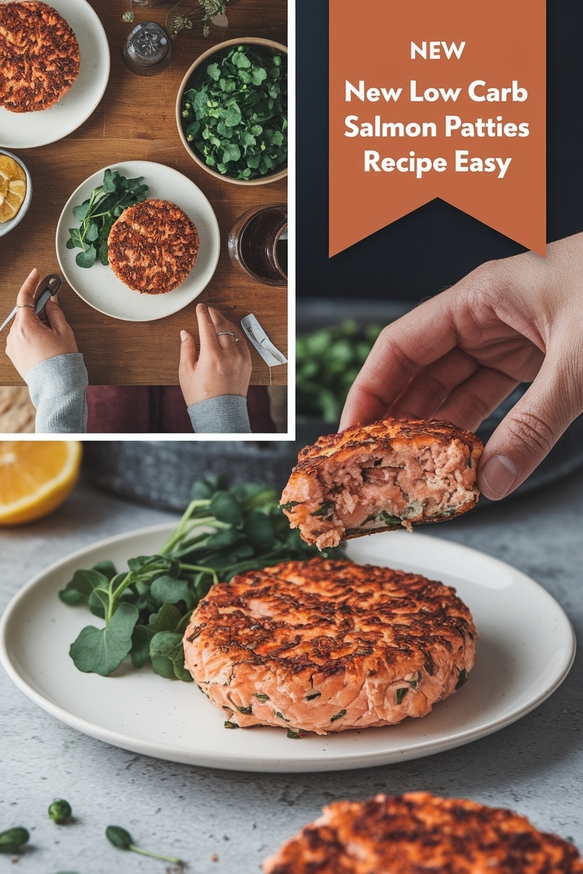 low carb salmon patties recipe easy