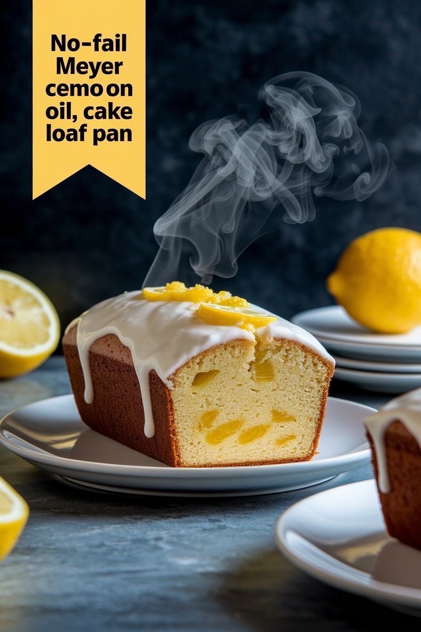 meyer lemon olive oil cake loaf pan