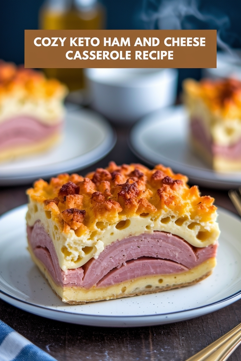 keto ham and cheese casserole recipe