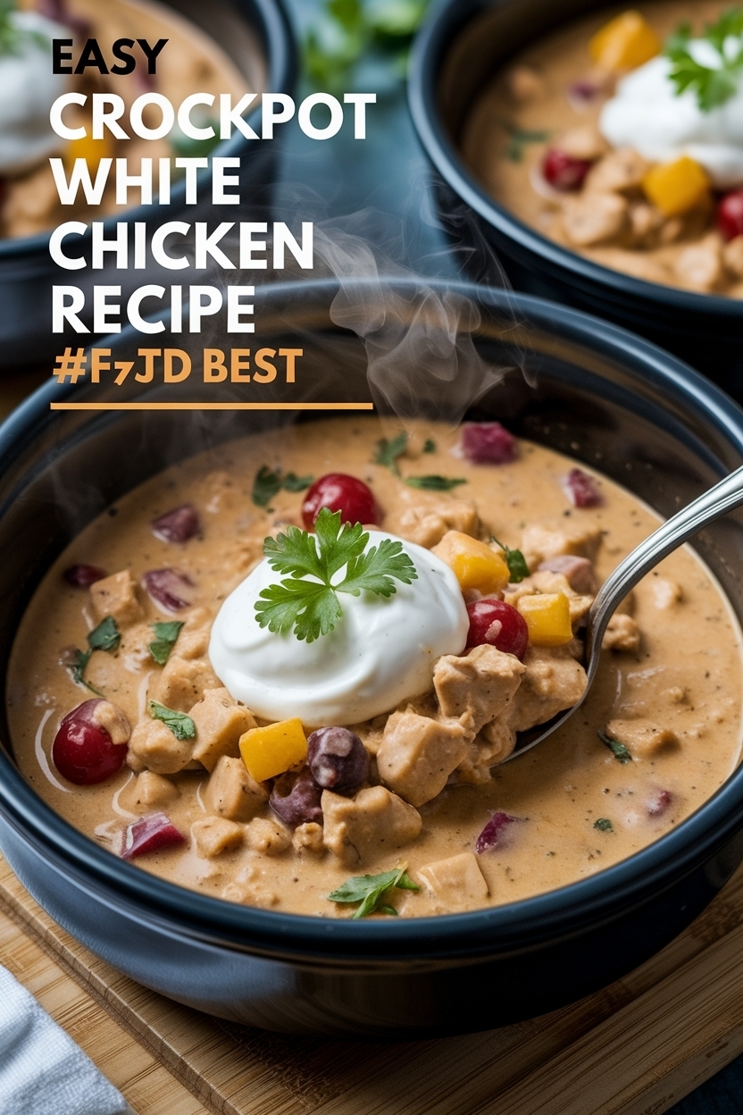 crockpot white chicken chili recipe best