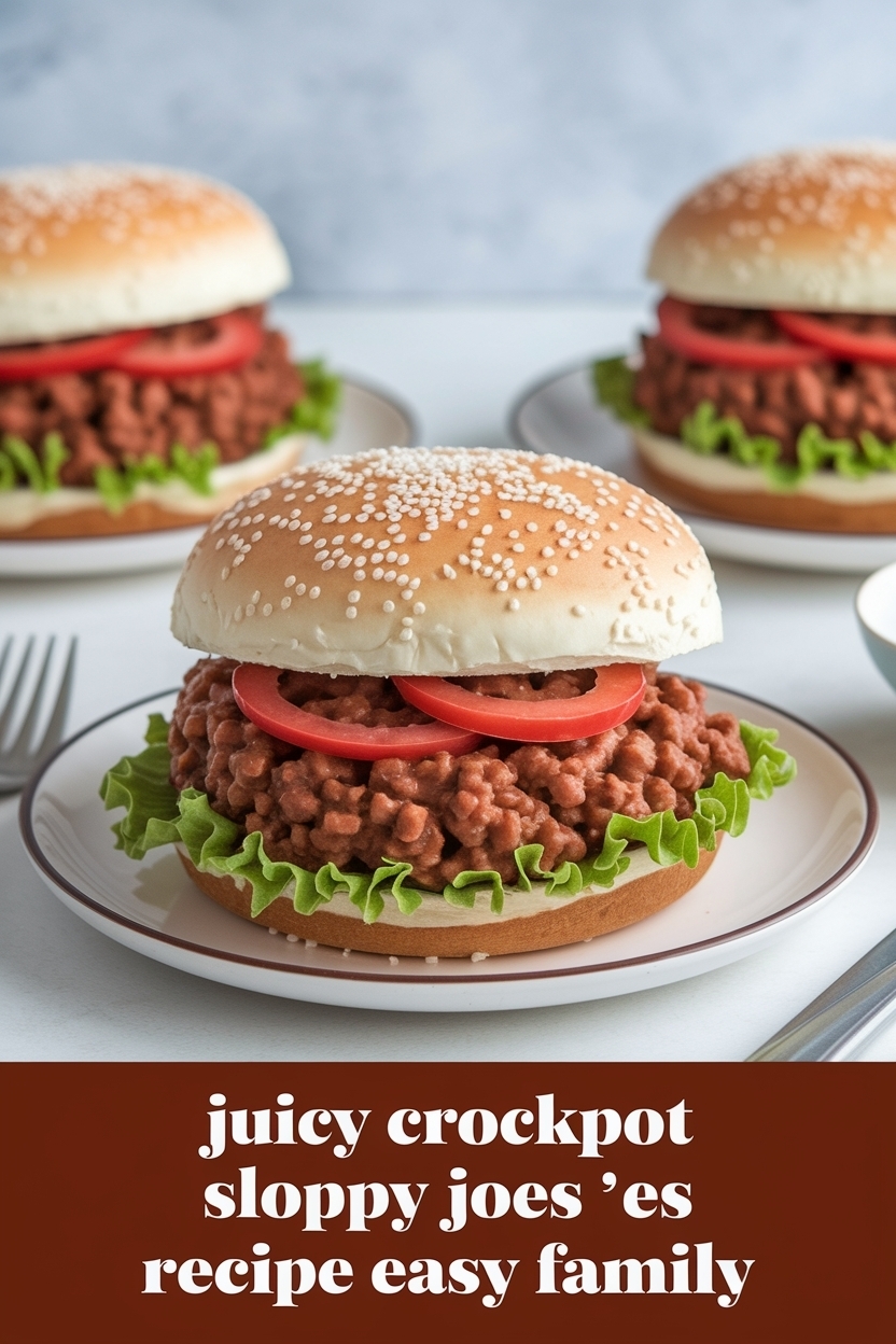 crockpot sloppy joes recipe easy family