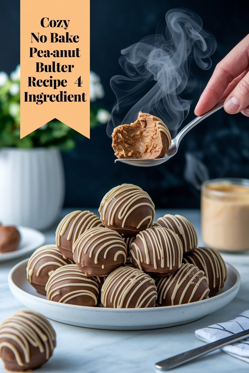 no bake peanut butter balls recipe 4 ingredient