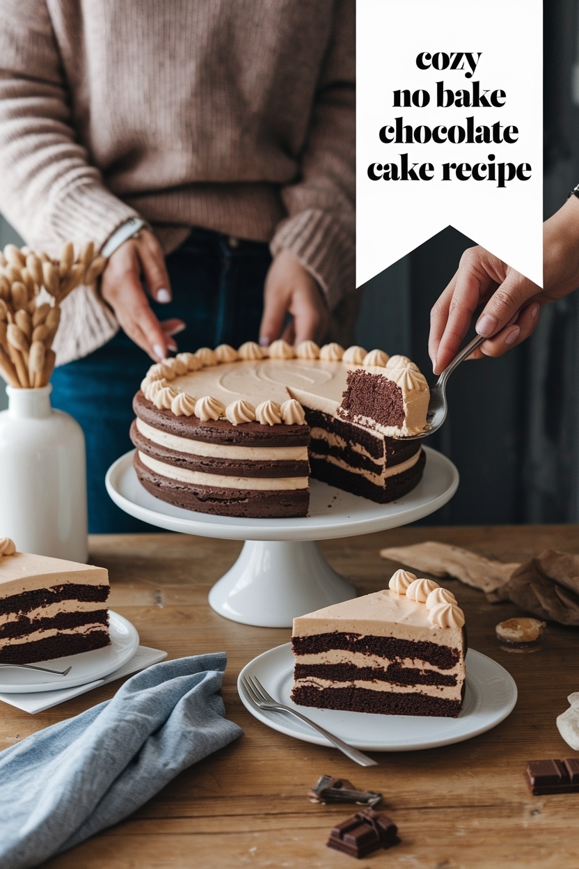 no bake chocolate eclair cake recipe