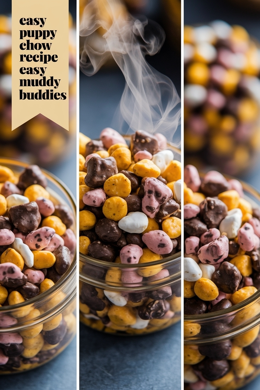 puppy chow recipe easy muddy buddies