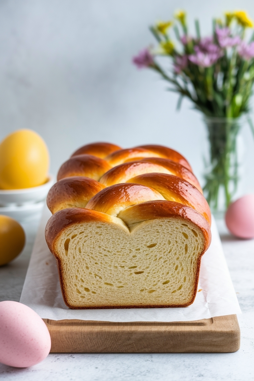 easter egg bread recipe sweet braided