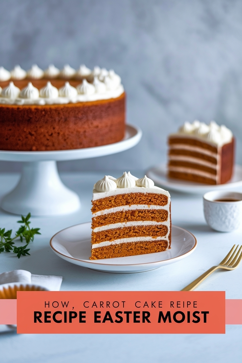 carrot cake recipe easter moist