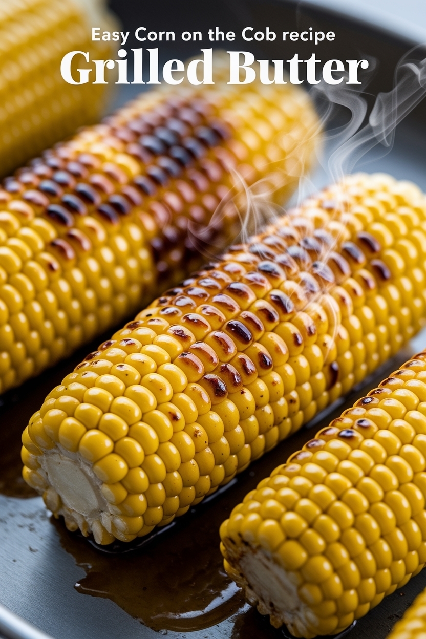 corn on the cob recipe grilled butter