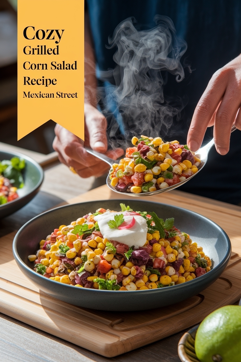 grilled corn salad recipe mexican street