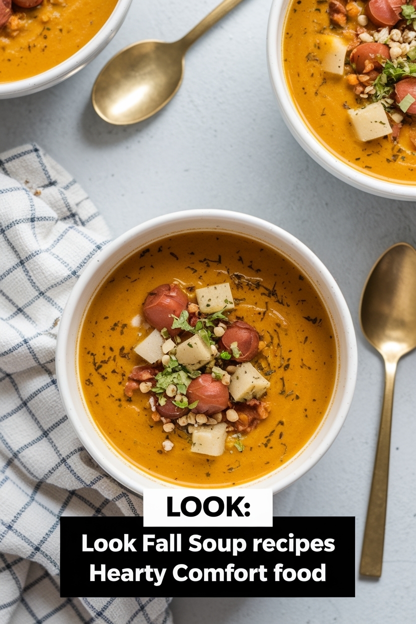 fall soup recipes hearty comfort food