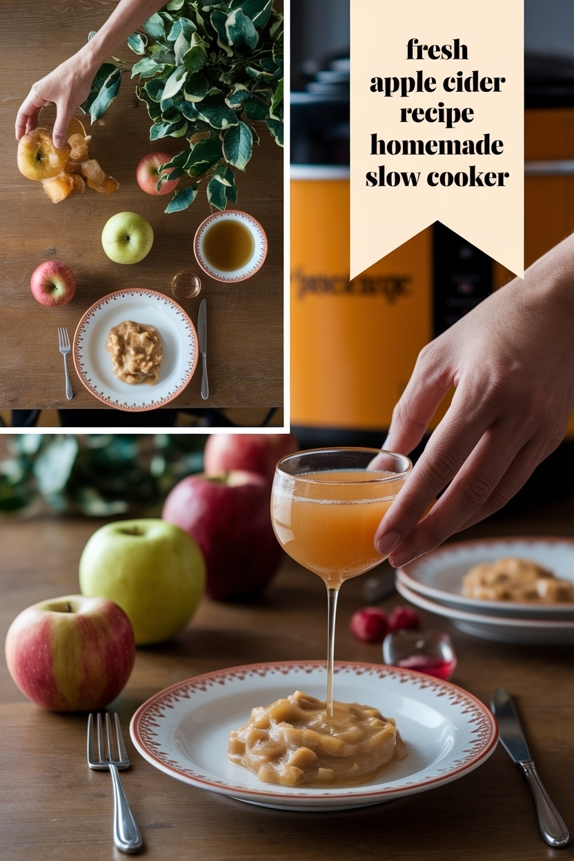 apple cider recipe homemade slow cooker
