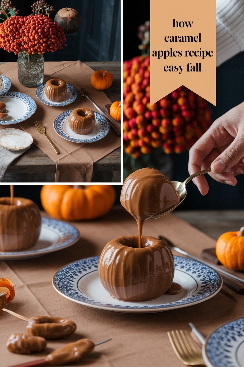 caramel apples recipe easy fall