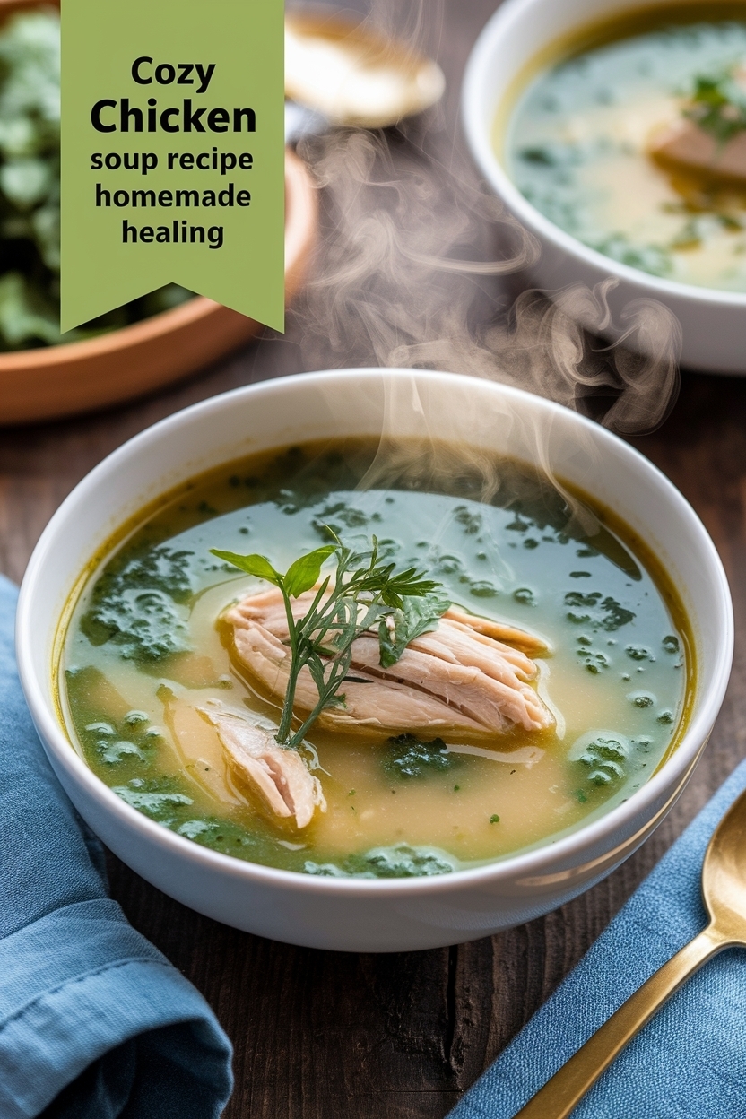 chicken soup recipe homemade healing