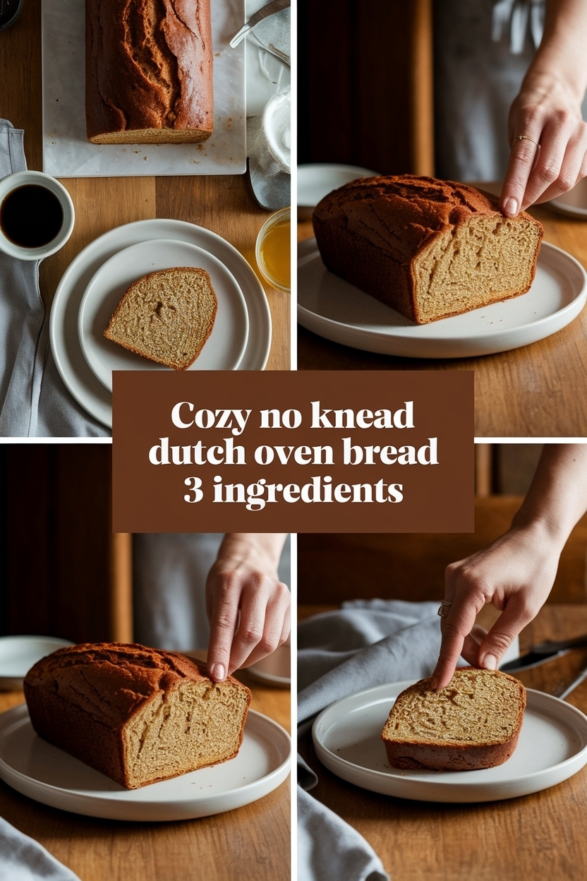 no knead dutch oven bread 3 ingredients