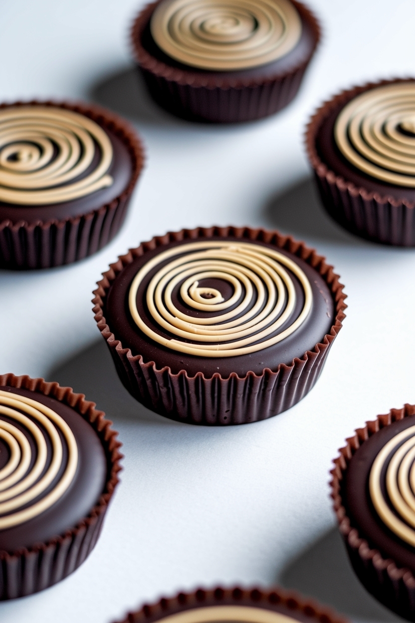 homemade peanut butter cups dark chocolate