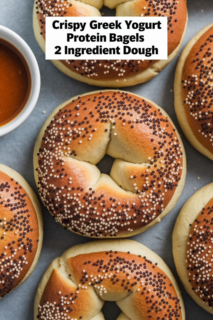 greek yogurt protein bagels 2 ingredient dough