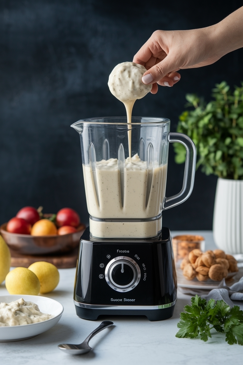 cottage cheese alfredo sauce blender