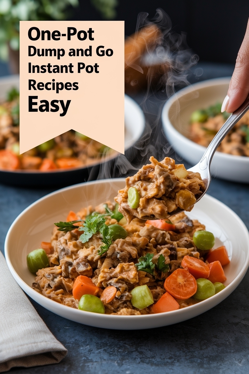 dump and go instant pot recipes easy