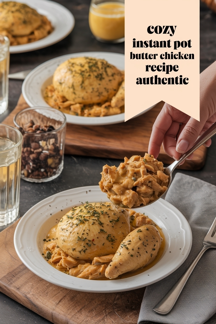 instant pot butter chicken recipe authentic