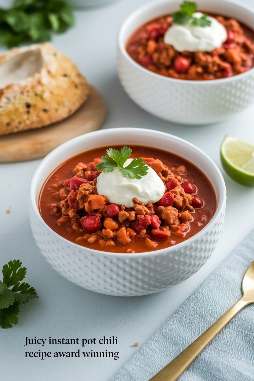 instant pot chili recipe award winning