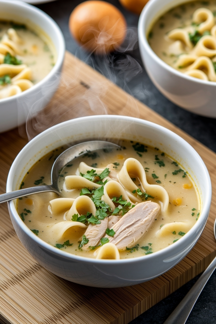 chicken noodle soup recipe from scratch