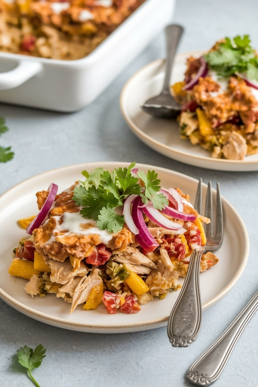 low carb chicken fajita casserole recipe