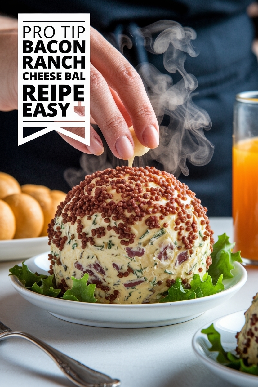 bacon ranch cheese ball recipe easy
