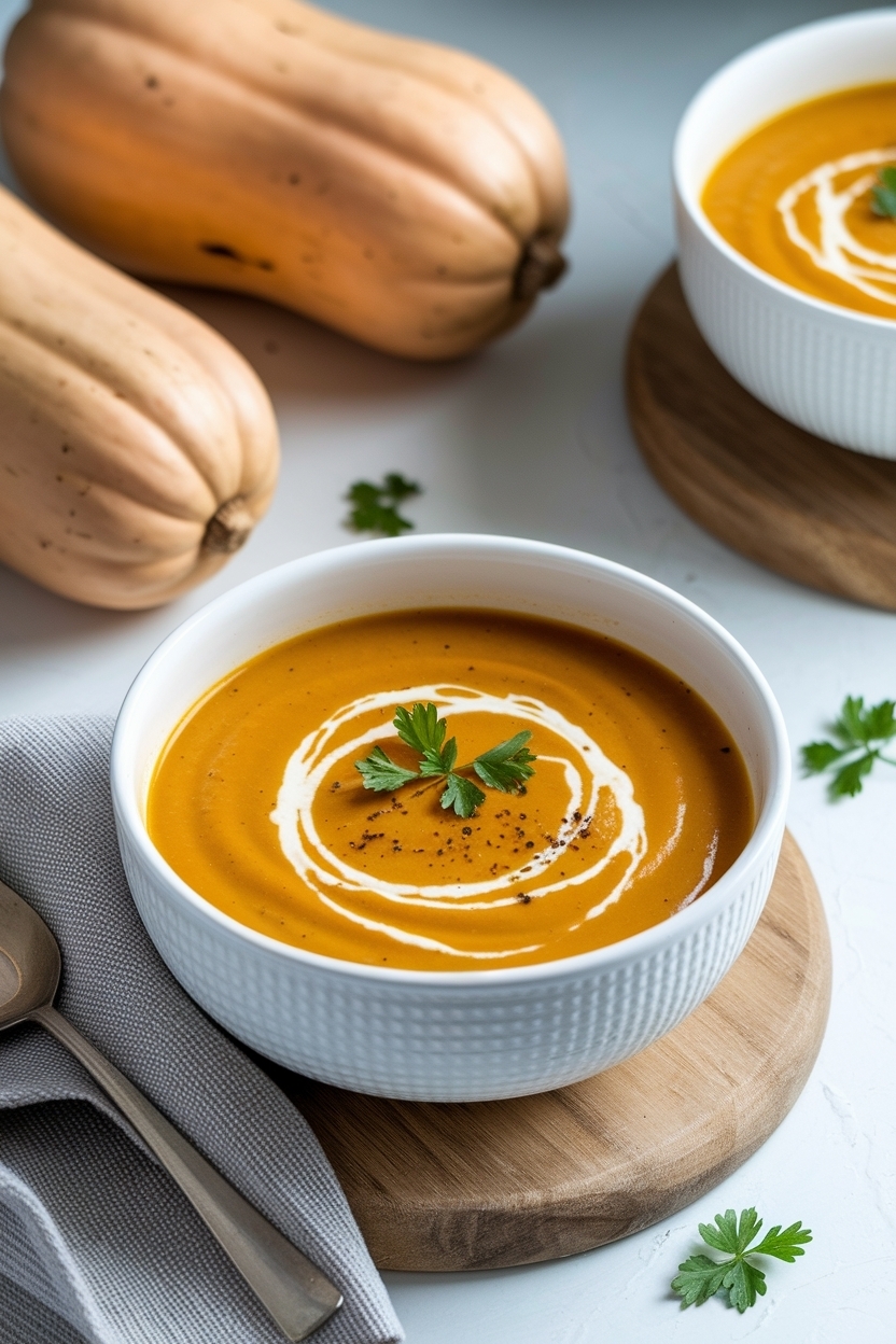 butternut squash soup recipe creamy